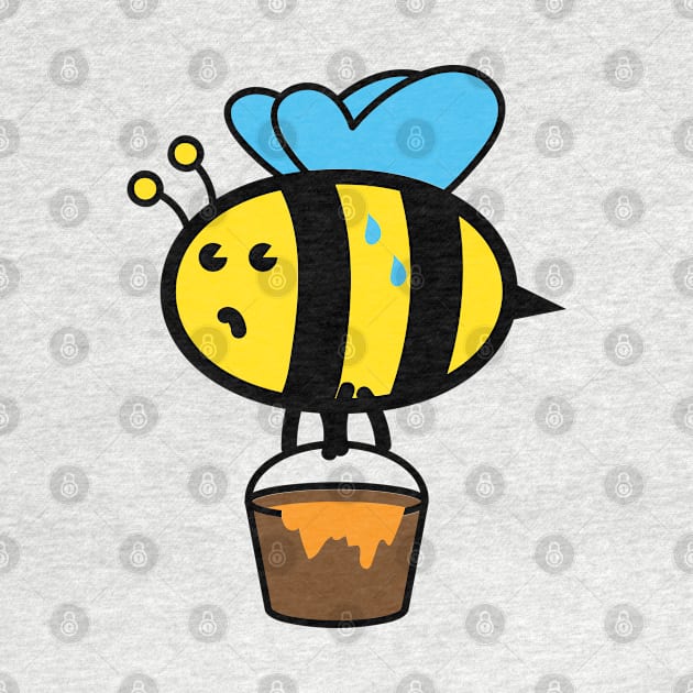 Cute bee by UniqueDesignsCo